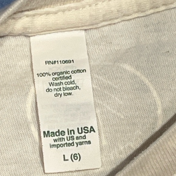 PLAY Cream Pearfect Kids Long Sleeve Shirt (6) - Organic Cotton - Picture 7 of 12